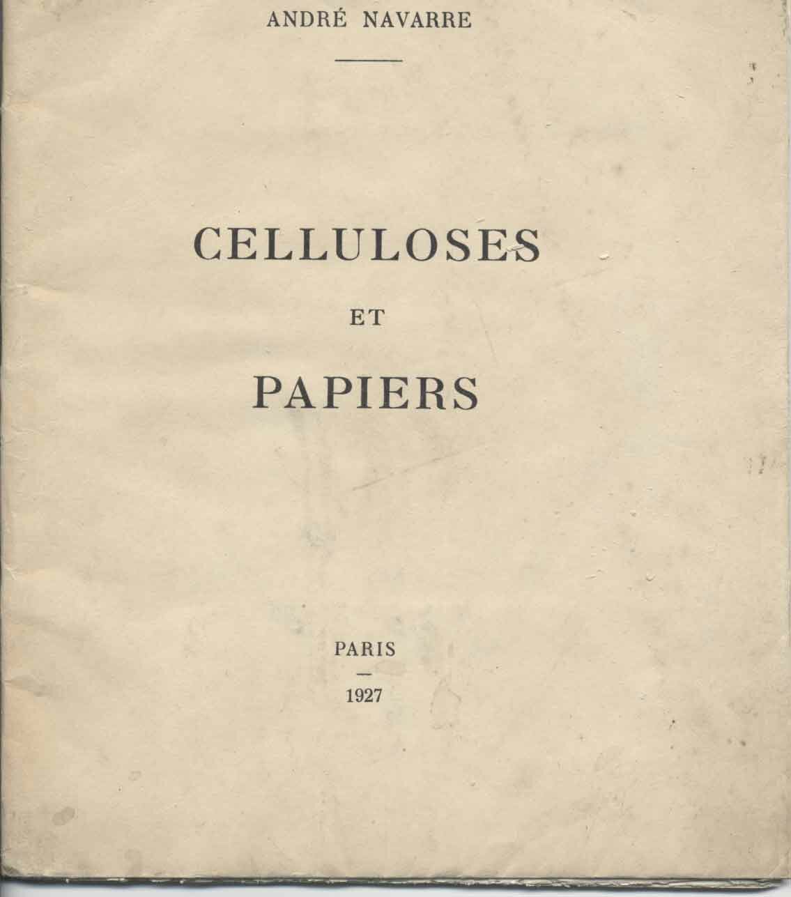 Livre conference cellulose